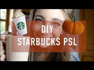 DIY Starbucks Pumpkin Spice Latte Recipe - Super Quick + Easy for Autumn. Fall 2014 | Meg Loves