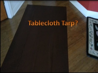 The Rider - Cheap DIY Emergency Tarp .  Alternative - Tourers, Backpackers, Hikers