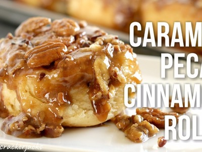 Caramel Pecan Cinnamon Rolls!! Homemade Sticky Buns Recipe