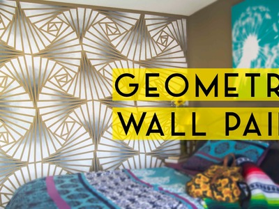 DIY Geometric Wall Paint