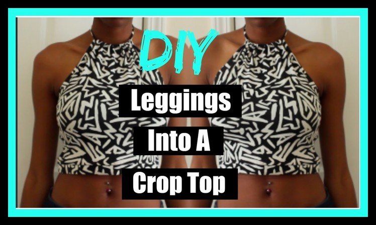 DIY | Turn your leggings into a crop top
