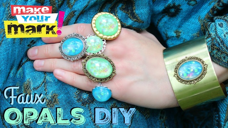 How to: Faux Opals DIY