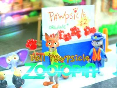 How to Make Doll PAWpsicles - ZOOTOPIA - EASY Doll Crafts