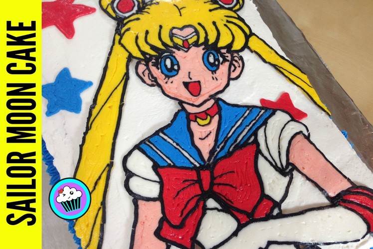 How to make Sailor Moon Cake - Pinch of Luck
