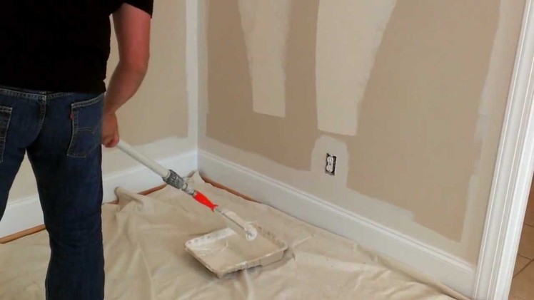 How to paint a room in 10 minutes