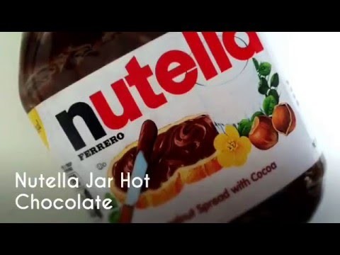 Nutella Jar Hot Chocolate