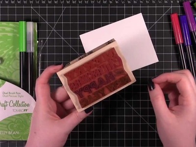 Quick Tip - Multicolor Stamped Images with Markers