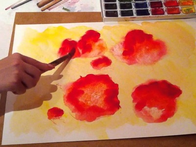 The Poppy Spree - Painting week 3