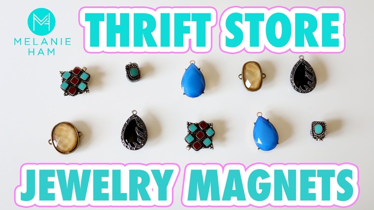 Thrift Store Jewelry Magnets- HGTV Handmade