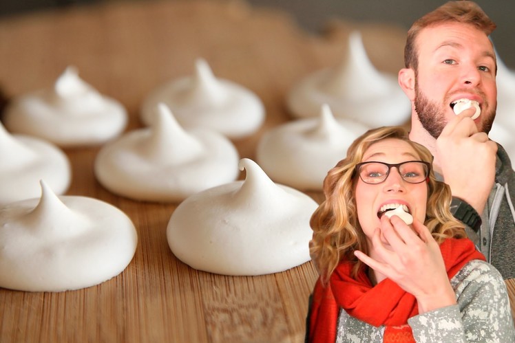 Vegan Meringue Cookies : How to Use Aquafaba (for a Valentine's Day treat!)