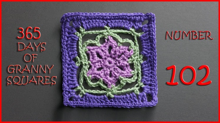 365 Days of Granny Squares Number 102