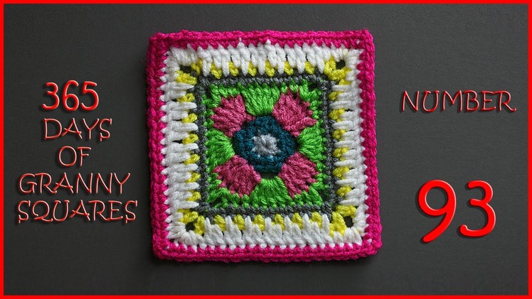 365 Days of Granny Squares Number 93