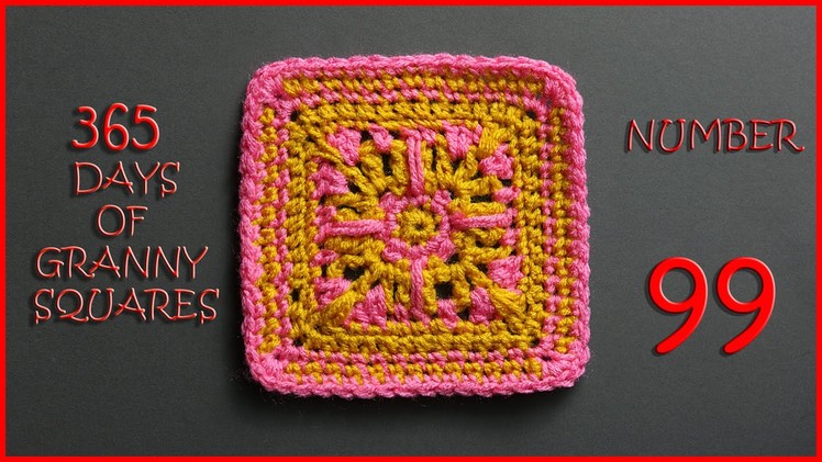 365 Days of Granny Squares Number 99