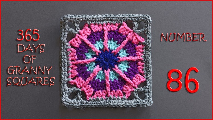 365 Days of Granny Squares Number 86