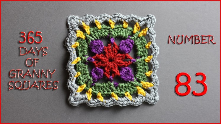365 Days of Granny Squares Number 83