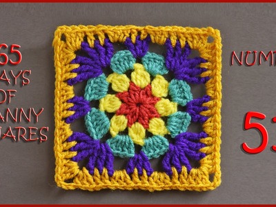 365 Days of Granny Squares Number 51