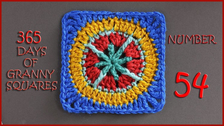 365 Days of Granny Squares Number 54