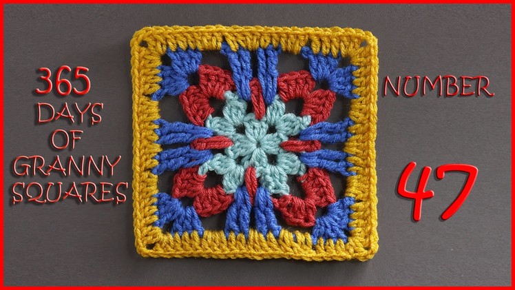 365 Days of Granny Squares Number 47