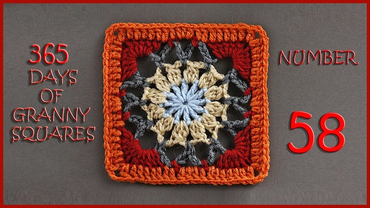 365 Days of Granny Squares Number 58