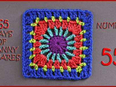 365 Days of Granny Squares Number 55