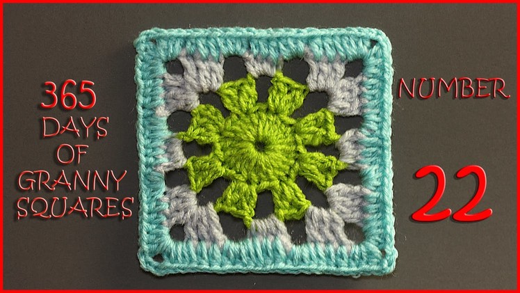 365 Days of Granny Squares Number 22
