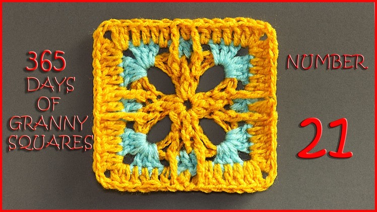 365 Days of Granny Squares Number 21