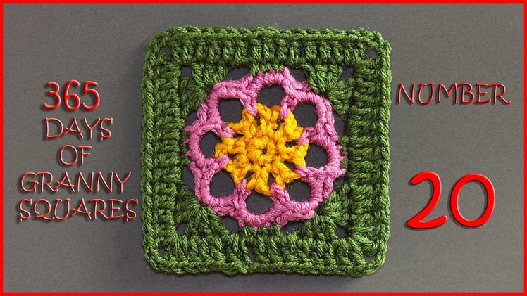 365 Days of Granny Squares Number 20