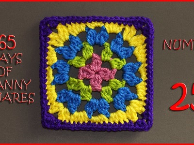 365 Days of Granny Squares Number 25