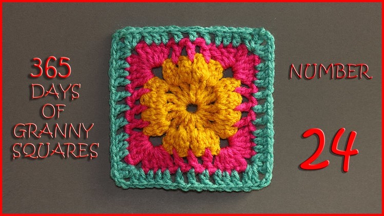 365 Days of Granny Squares Number 24