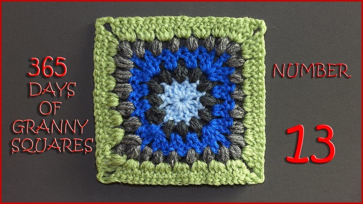 365 Days of Granny Squares Number 13