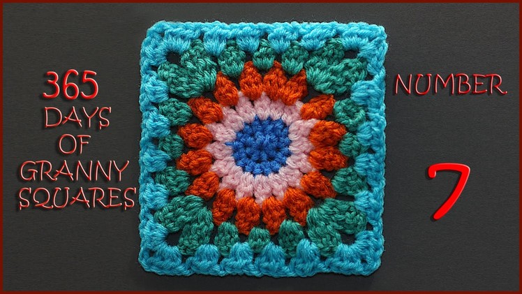 365 Days of Granny Squares Number 7