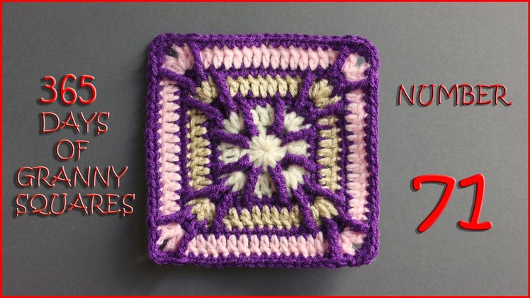 365 Days of Granny Squares Number 71