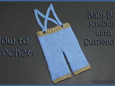 Baby Boy Knickers with Suspenders
