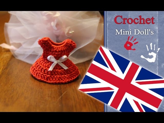 Crochet a Mini Doll's Dress Tutorial
