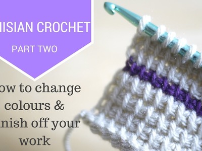 CROCHET: Tunisian Crochet Part Two | Bella Coco