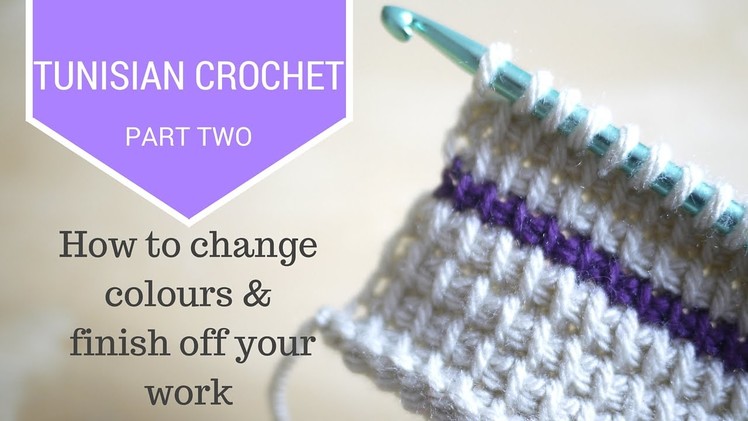 CROCHET: Tunisian Crochet Part Two | Bella Coco