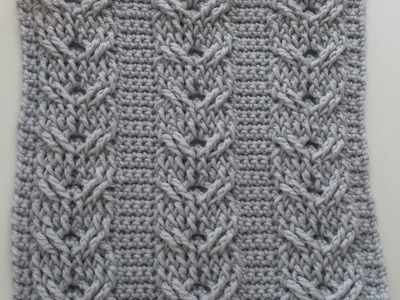 Double Cables,  Part 2, rows 5-6