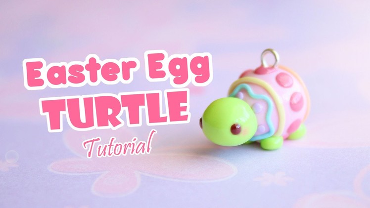 Easter Egg Turtle │ Polymer Clay Tutorial