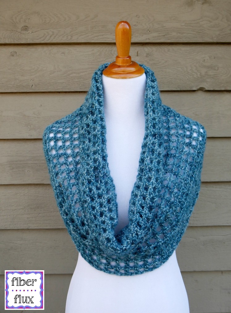 How To Crochet the Ocean Shimmer Capelet Cowl, Episode 295