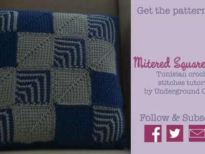Mitered Square Pillow Tutorial