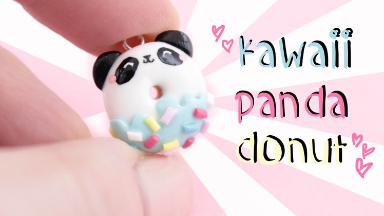 Panda Donut Diy! -in Clay!-  | Kawaii Friday