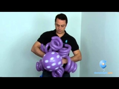 Tutorial Balloon Octopus. Polvo. Pulpo