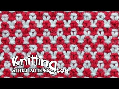 Two color Linen Stitch