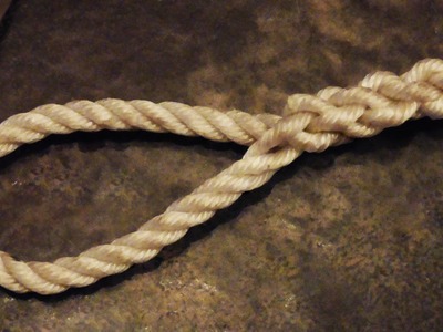 Easy To Follow - How To Tie An Eye Splice In 3 Strand Rope