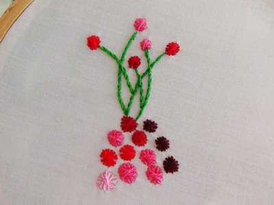 Hand Embroidery: Lentil stitch