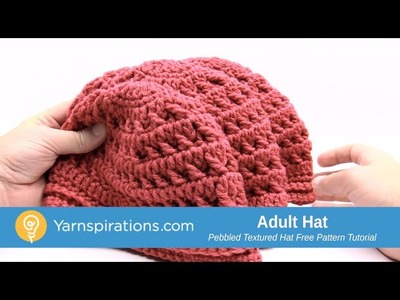 How to Crochet A Hat: Adult Pebbled Textured Hat