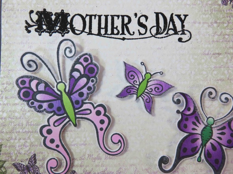 Chameleon Markers Tutorial and Heartfelt Creations Butterflies Cards