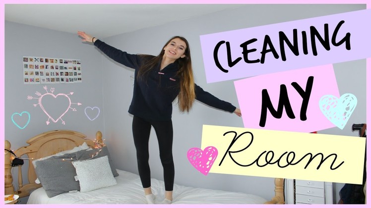 Cleaning My Room + Organizing! My Tips and Tricks!