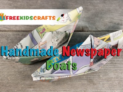 Crafts for Kids: How To Make a Newspaper Boat
