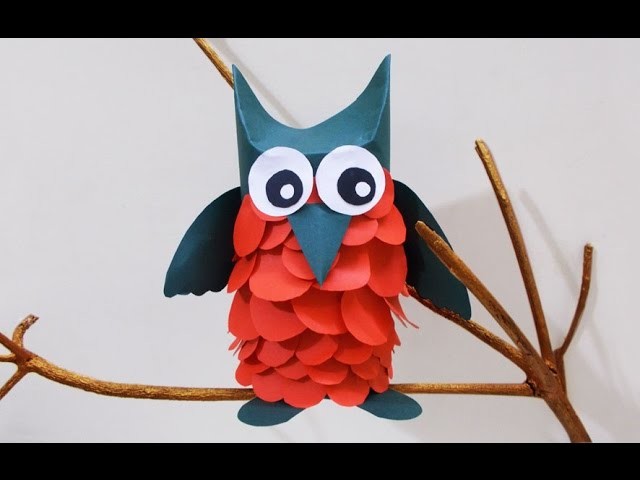 Crafts Ideas for Kids : Learn Owl Crafts for Kids | Preschool Fun crafts | Kids Project Ideas
